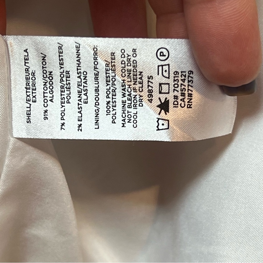 Ann Taylor Factory Women's Light Gray Blazer - Picture 5 of 6